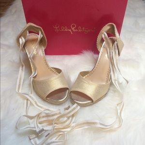 Lilly Pulitzer Alyssa Wedge Size 7.5